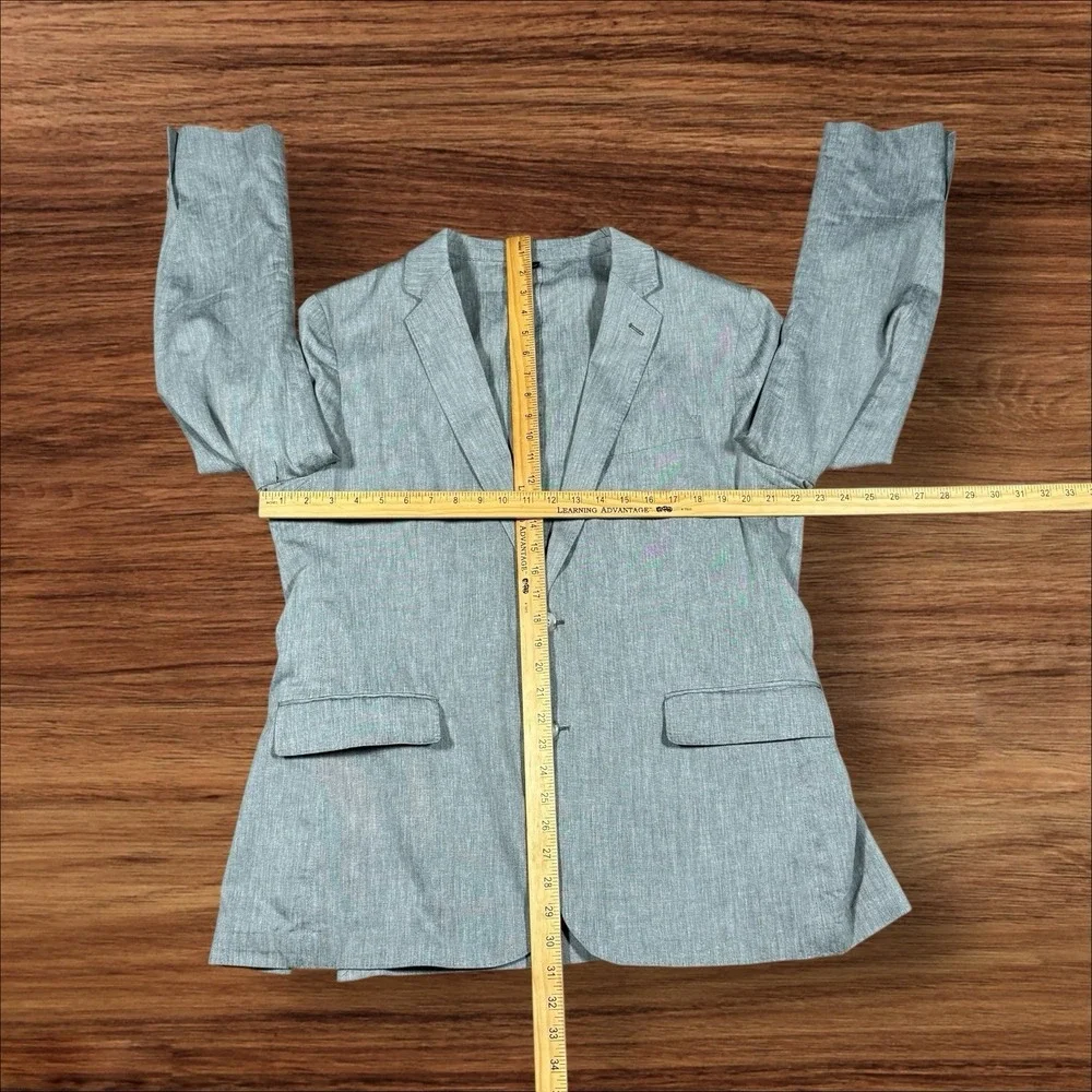 J. Crew Ludlow 2 Button‎ Jacket Men Sz 44R Cotton Unconstructed Somelos Stretch